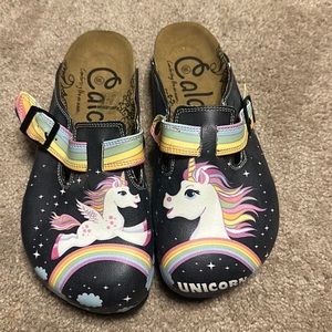 Calceo Unicorn Clog 38 (7.5)